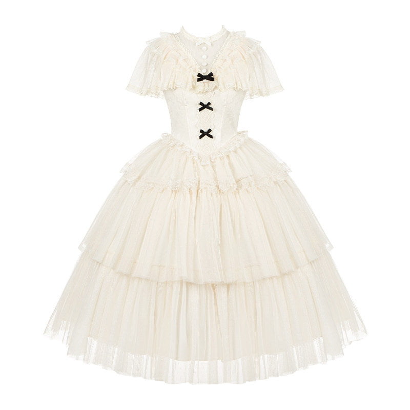 Misty Mountain Rendezvous Edward Collar Lolita OP Dress