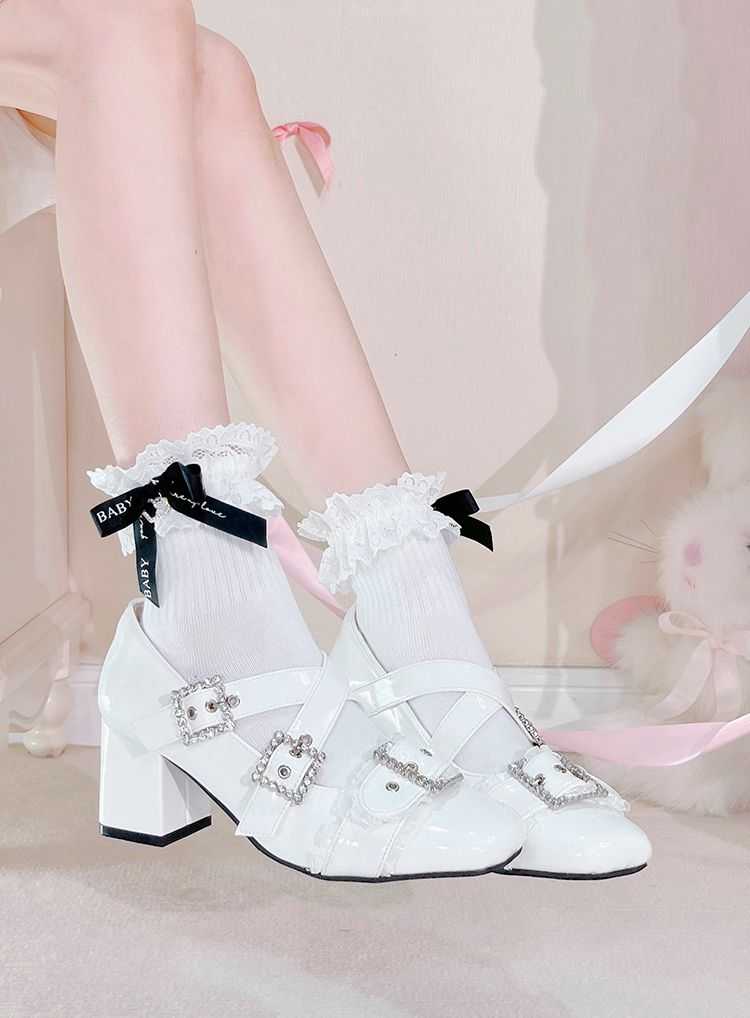 Lolita Ryousangata Jirai-kei high heels LE5026