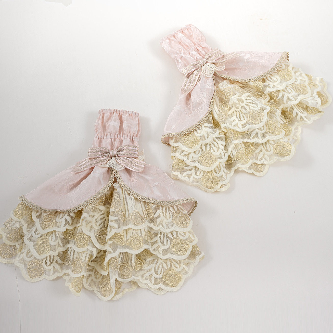Peacock Feather SP Bridal Lolita Pink JSK Dress