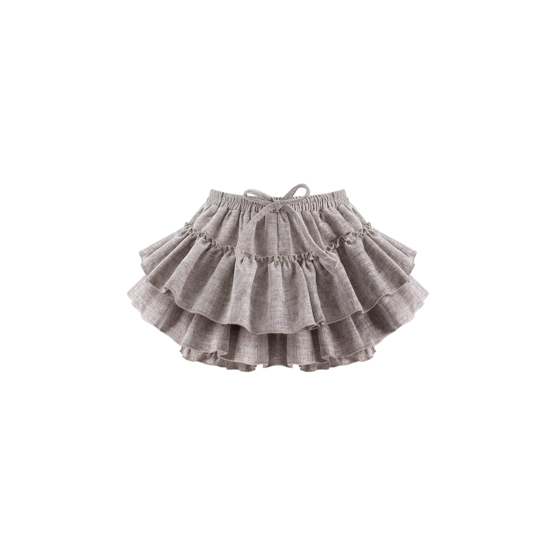 Grey Meow Dimension Autumn Grey Cat Ear Jacket Skirt Set
