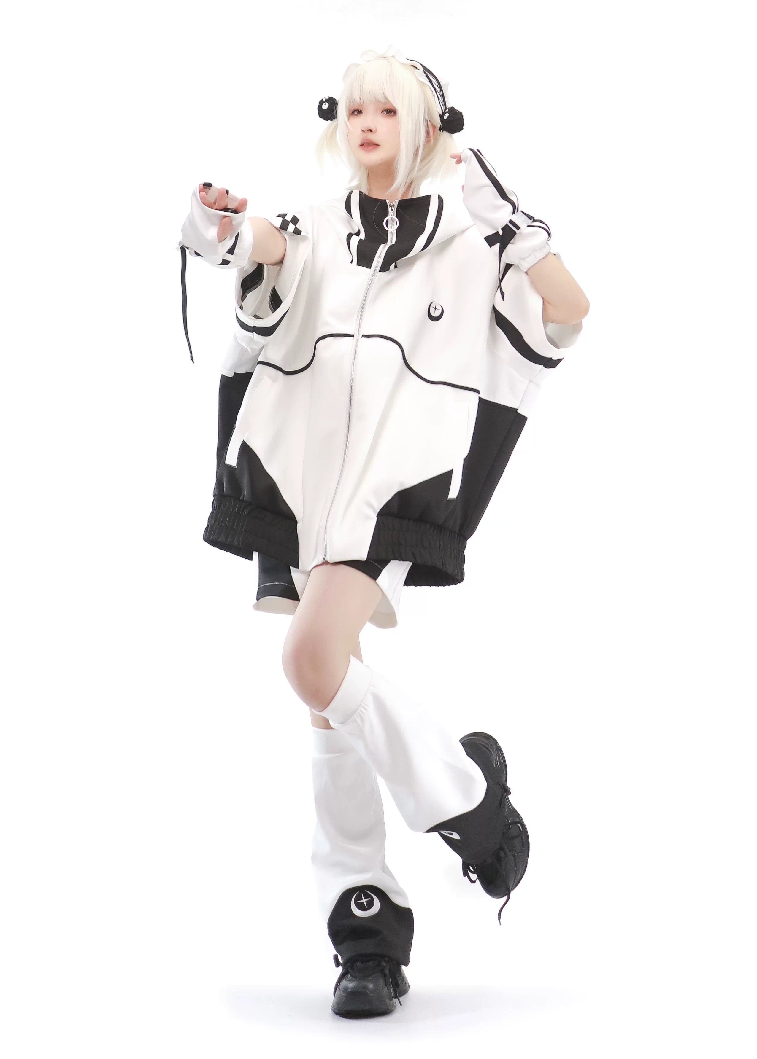 Star Signal Anime Techwear Short-Sleeve Set with Accessories