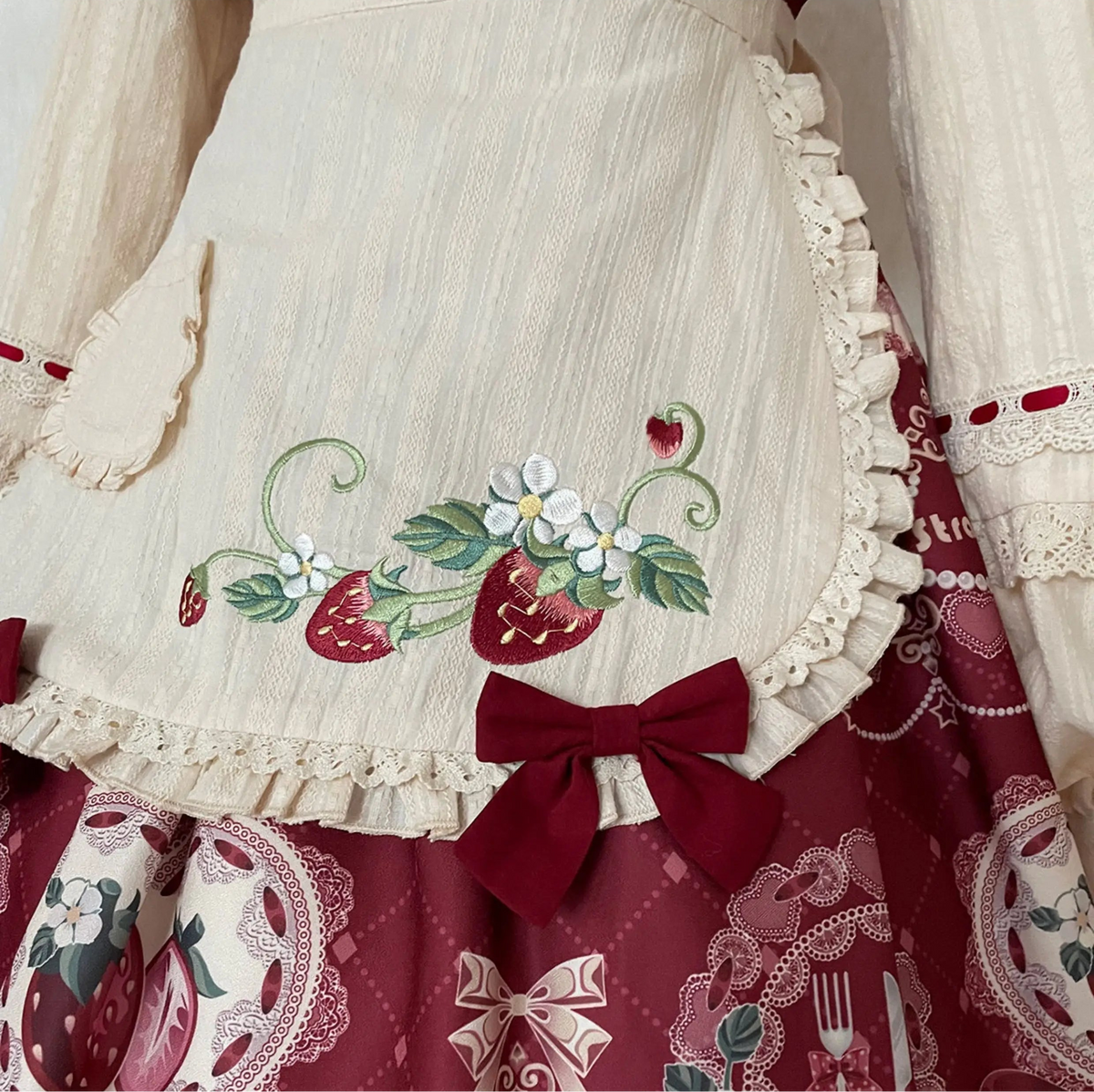Little Red Riding Hood Original Lolita Christmas Dress & Cape Set
