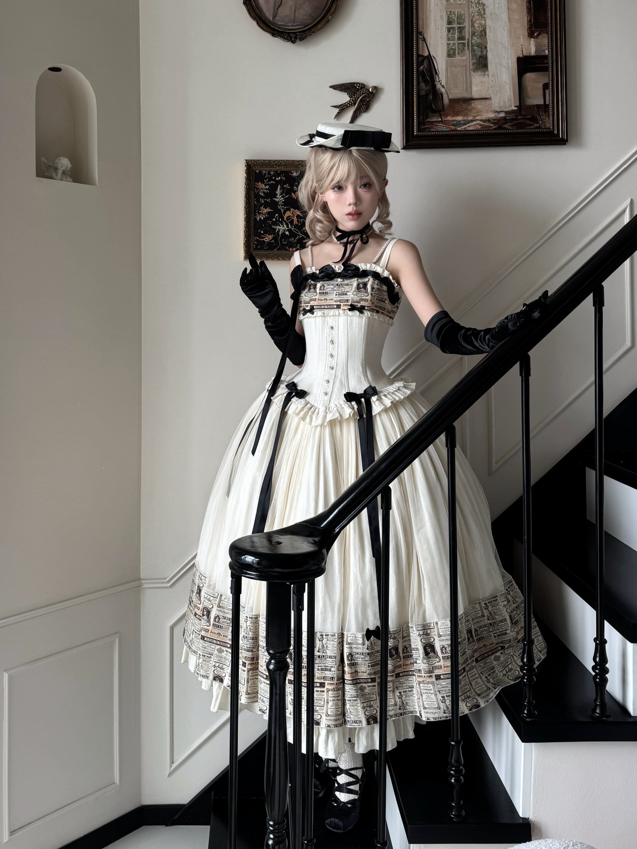 Letter from London Lolita Classic JSK Dress