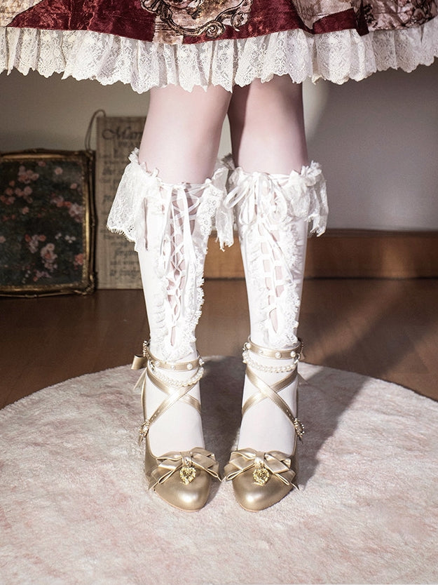 Glowing Praise Lolita High Heels
