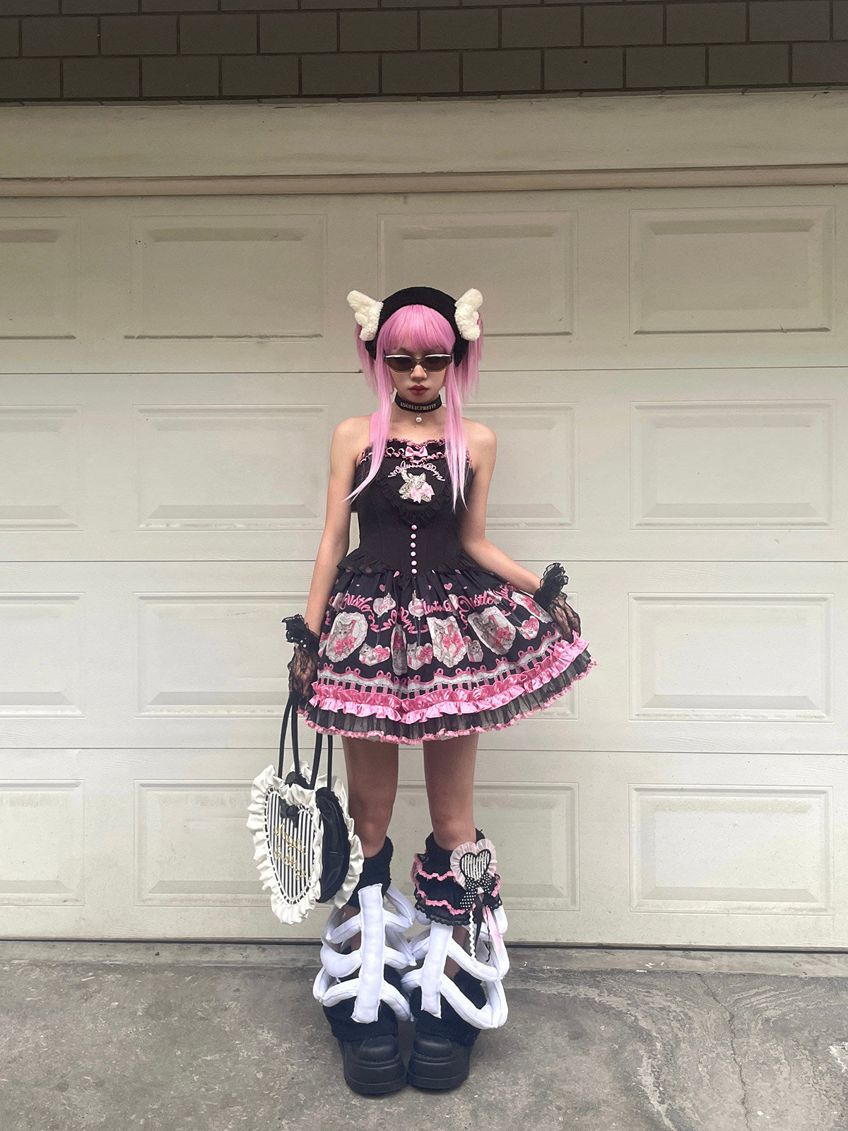 Cupid Kitten Lolita Waist JSK & OP Dress