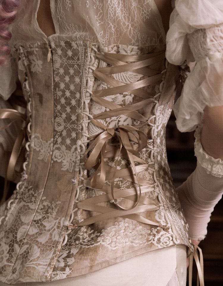 Cupid's Verse Casket Rococo Corset & Mermaid Skirt Set