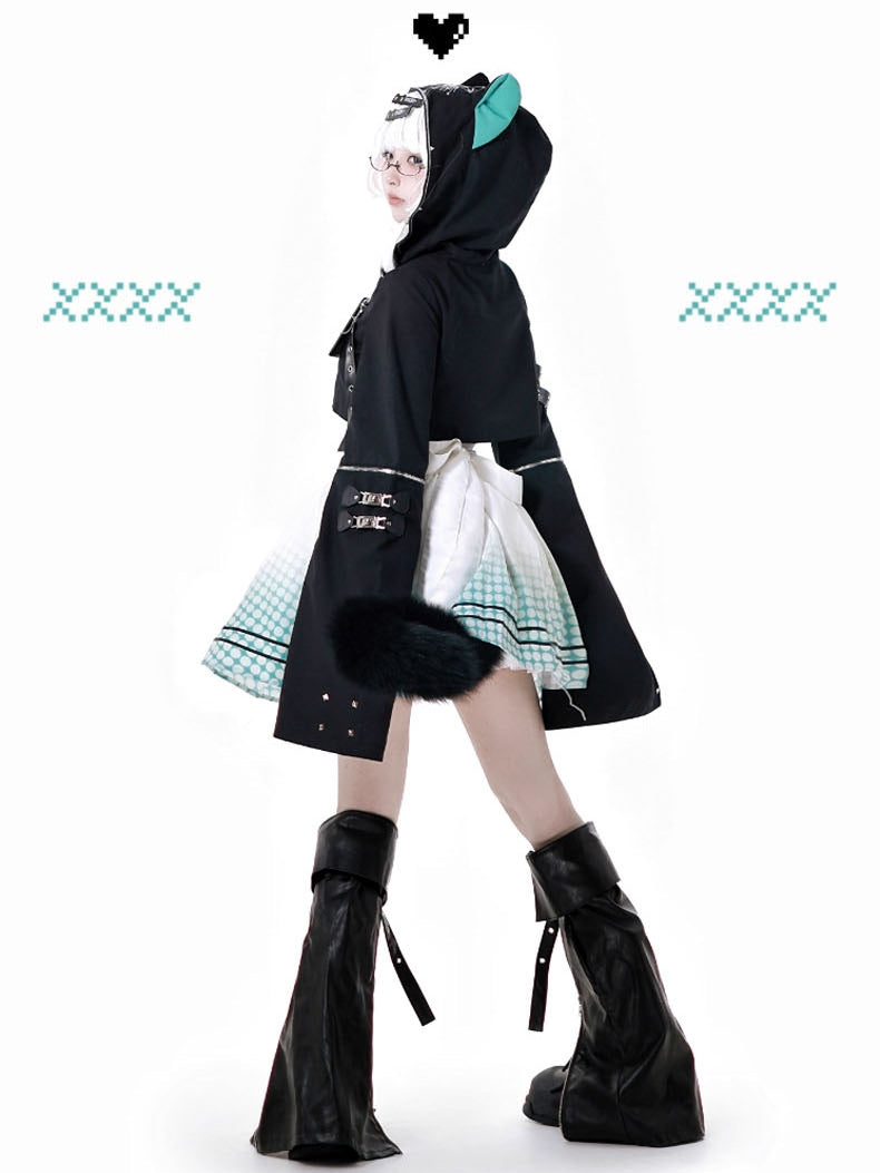 Cyber Cat Cosplay Cami Dress
