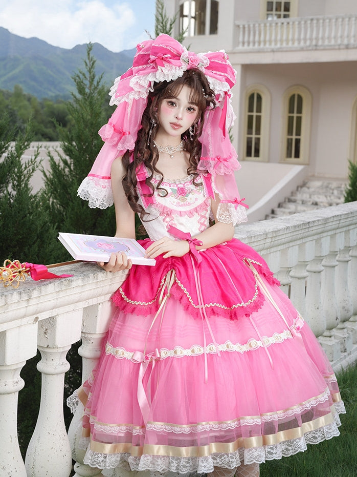 Jennifer x Barbie Collab Original Lolita Bridal OP Dress