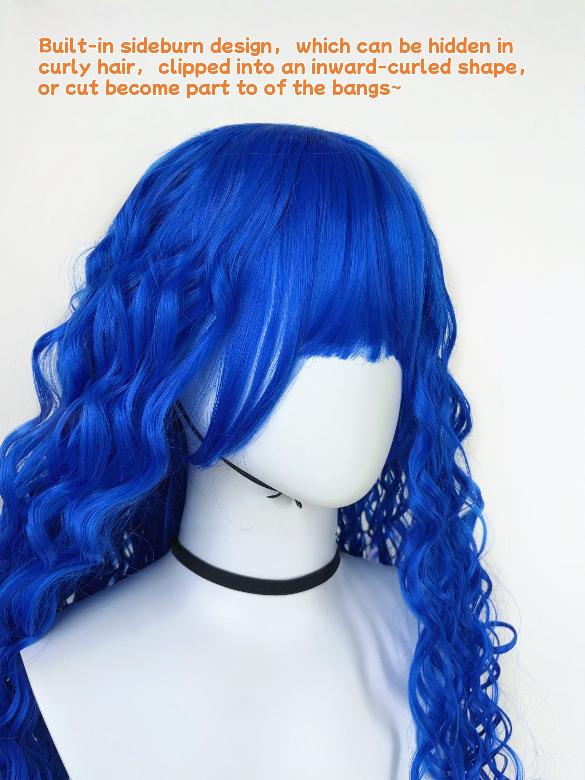 Gothic Visual Kei Curly Wig