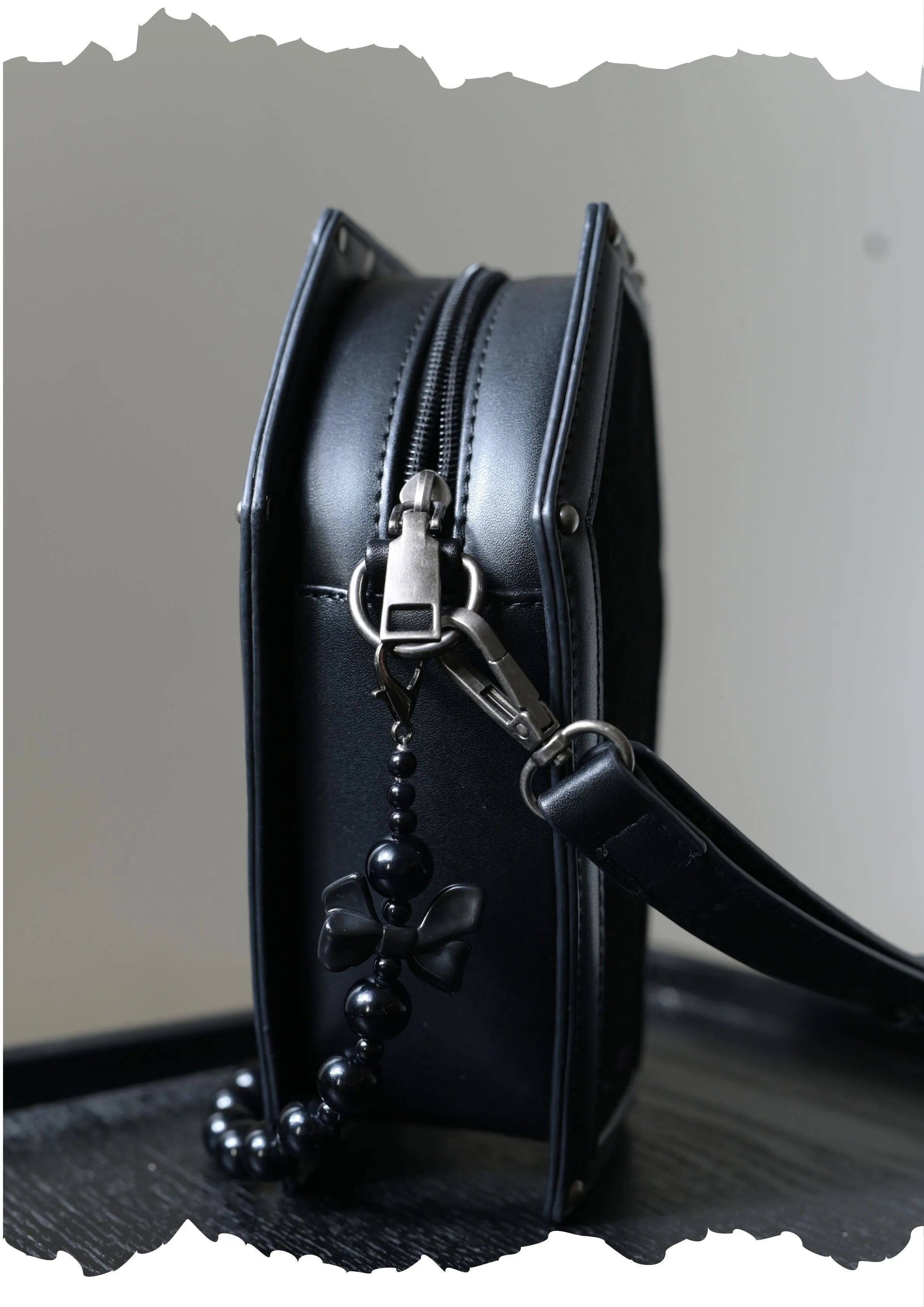 Witch's Office Gothic Coffin Embroidery Bag
