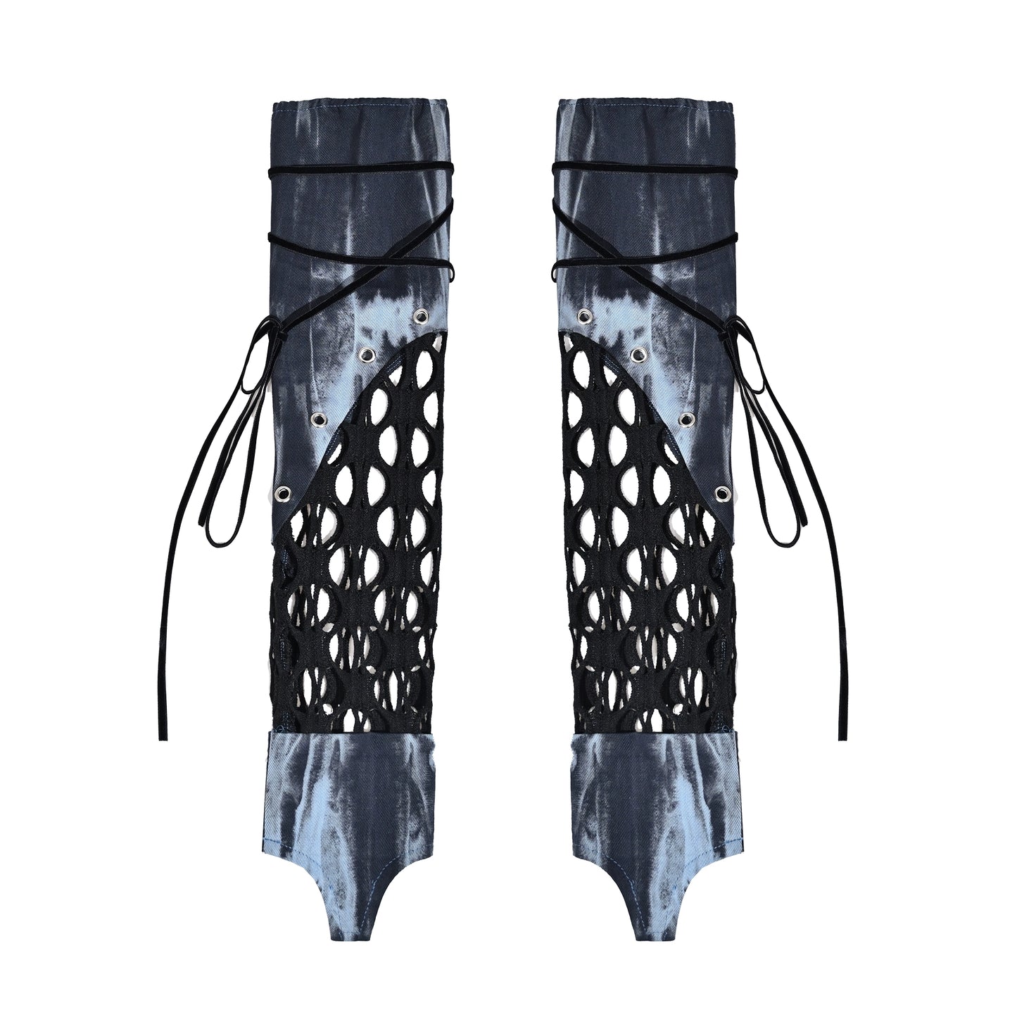 Y2K Punk Rivet Chain Bustier Set LE1020