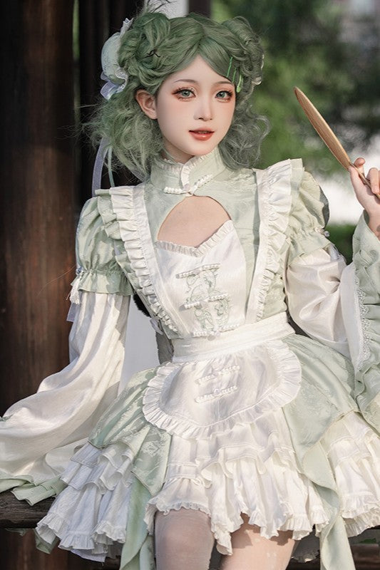 Bamboo Melody Lolita OP Set