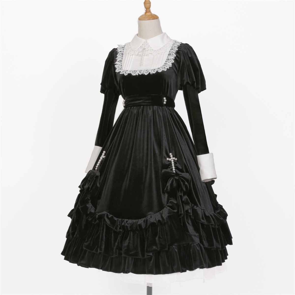 Lolita Gothic Maid Dress LG1035