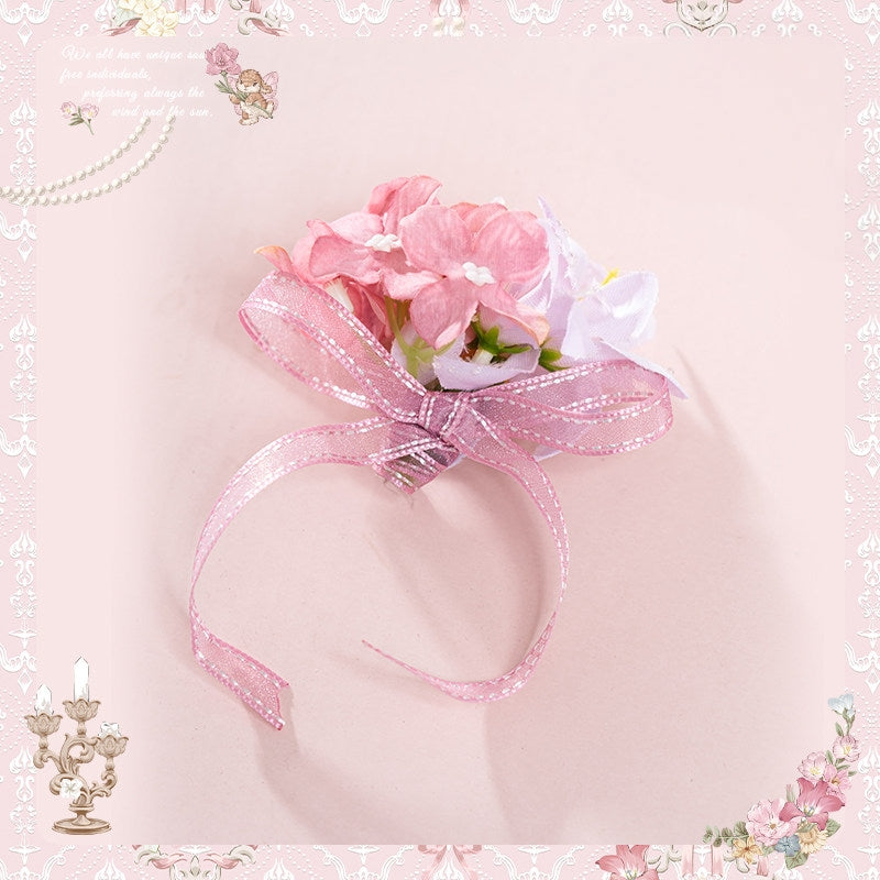 Pink Jacquard Print Sweet Classic Lolita JSK