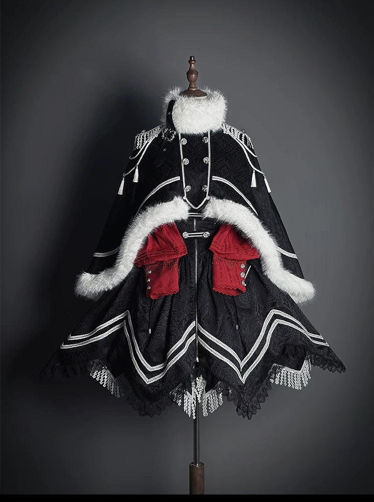 Dawn‑Bearer Gothic Lolita Cloak Outerwear