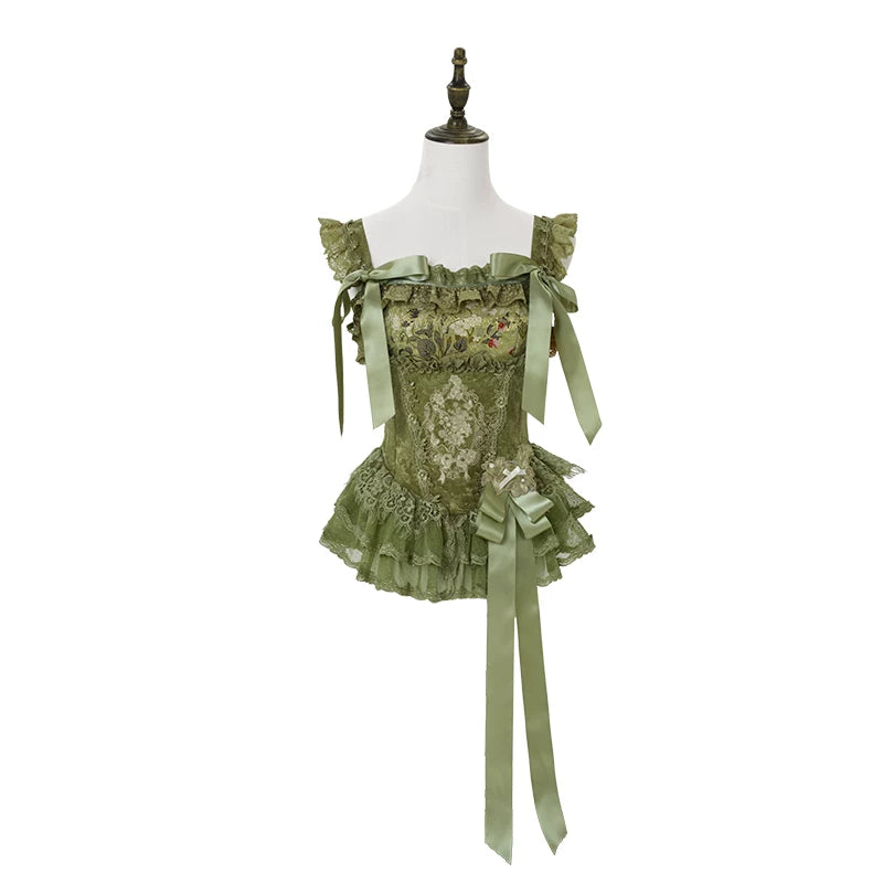 Wizard of Oz Corset & Skirt Two Piece Dress Set