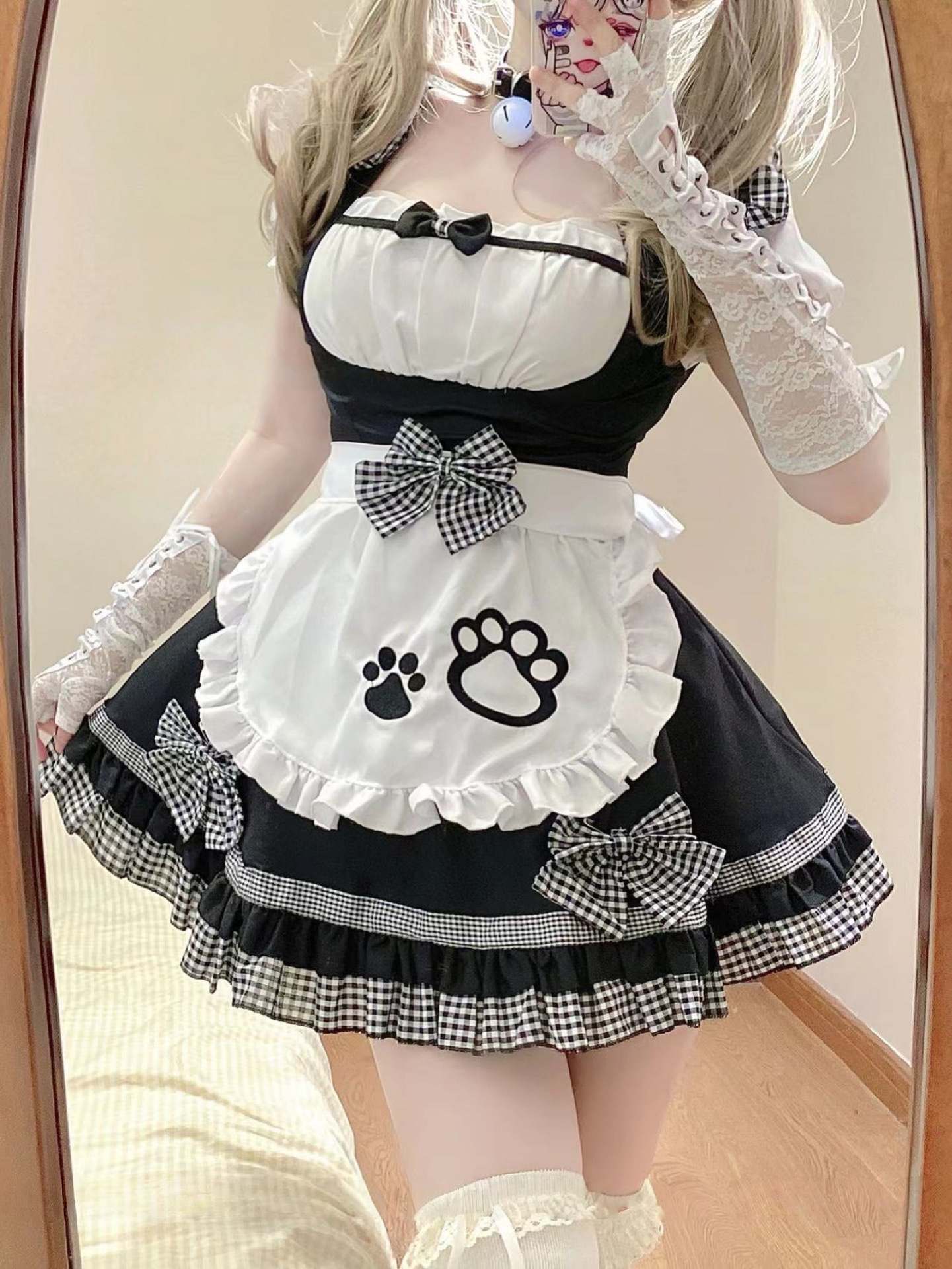 Lolita Kawaii Maid Dress LE1053