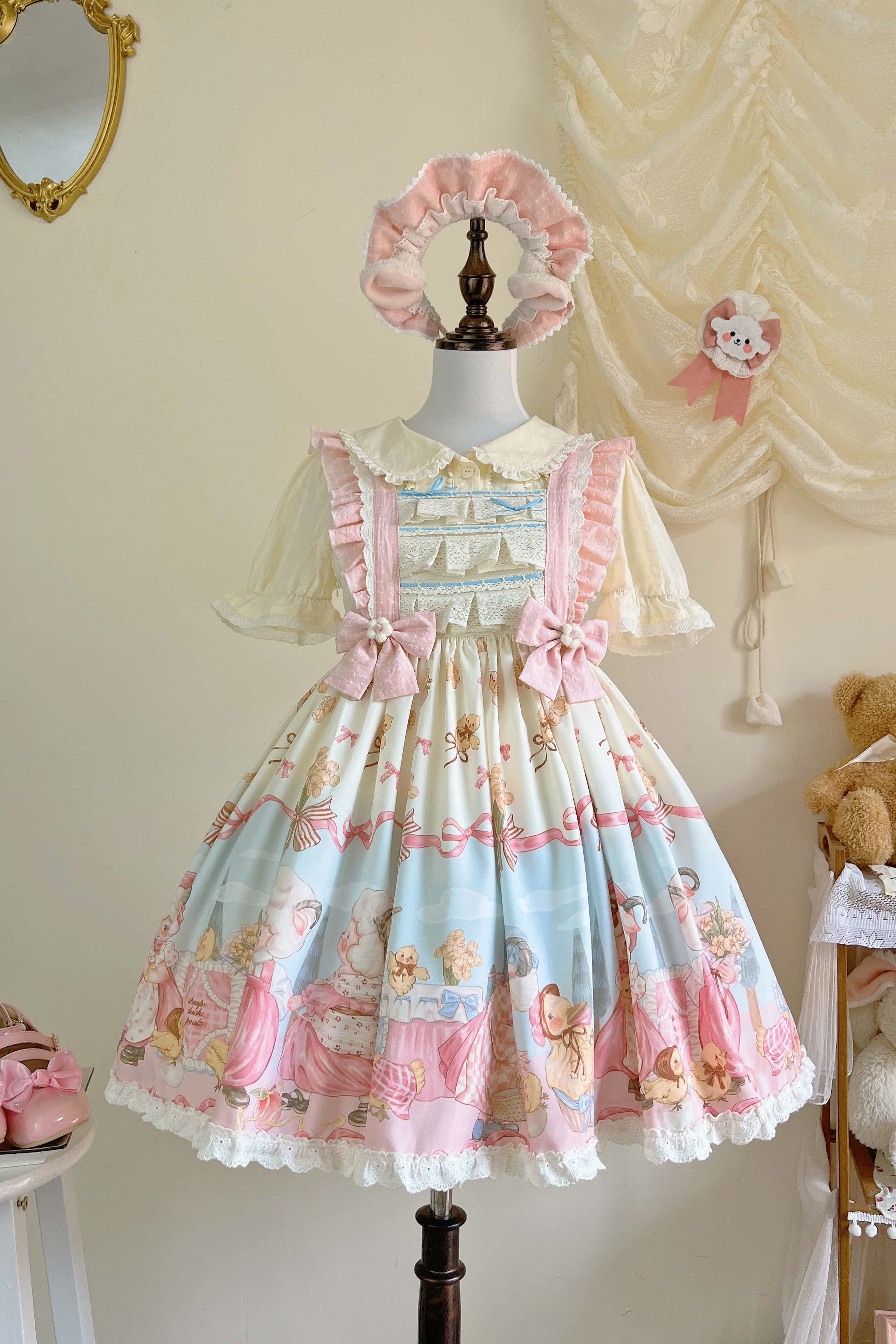 Sheep Waltz Lolita Sweet JSK Dress