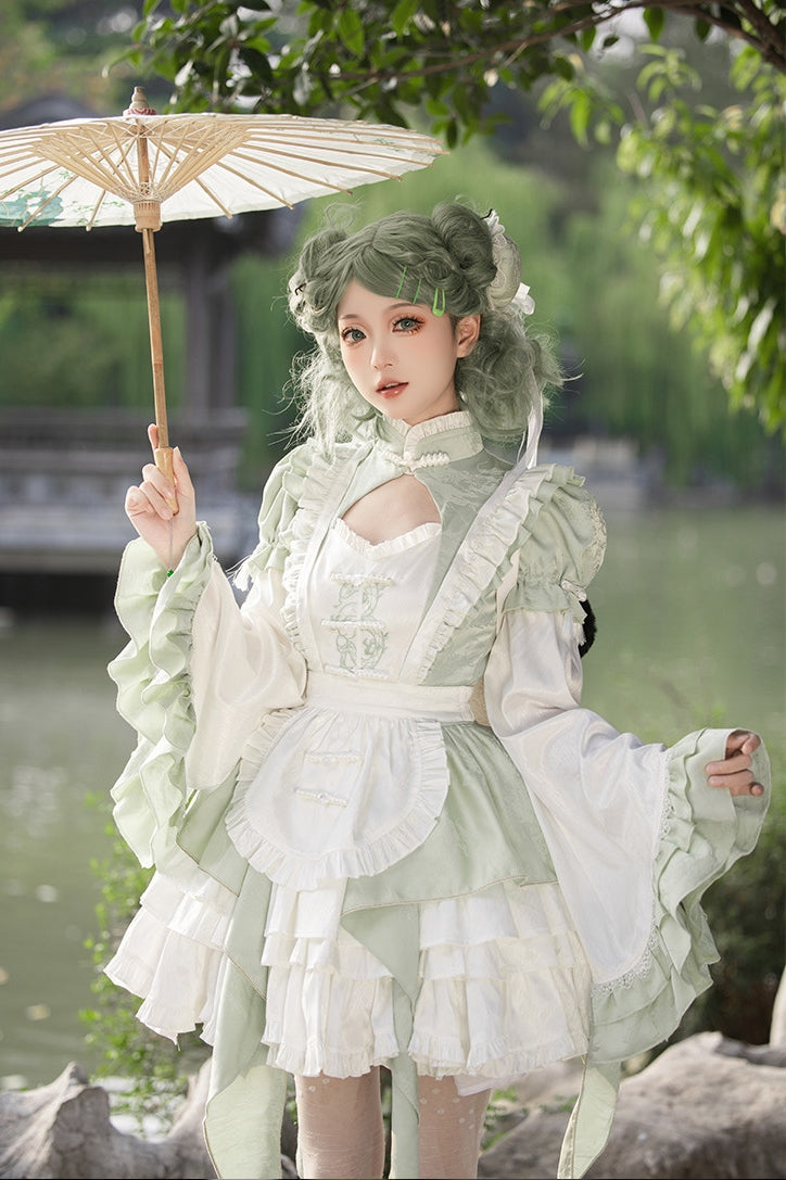 Bamboo Melody Lolita OP Set