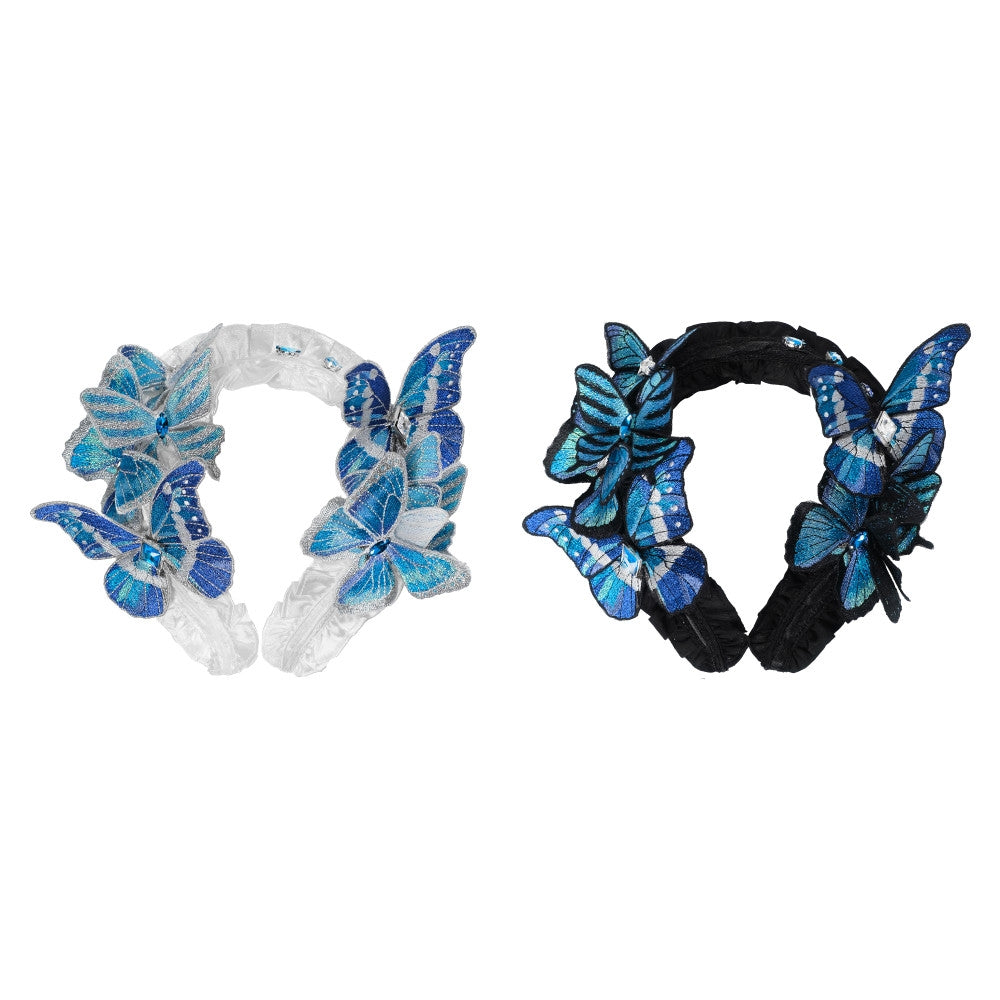 Cabinet Of Curiosities II Dark Gothic Butterfly Hair Accessories