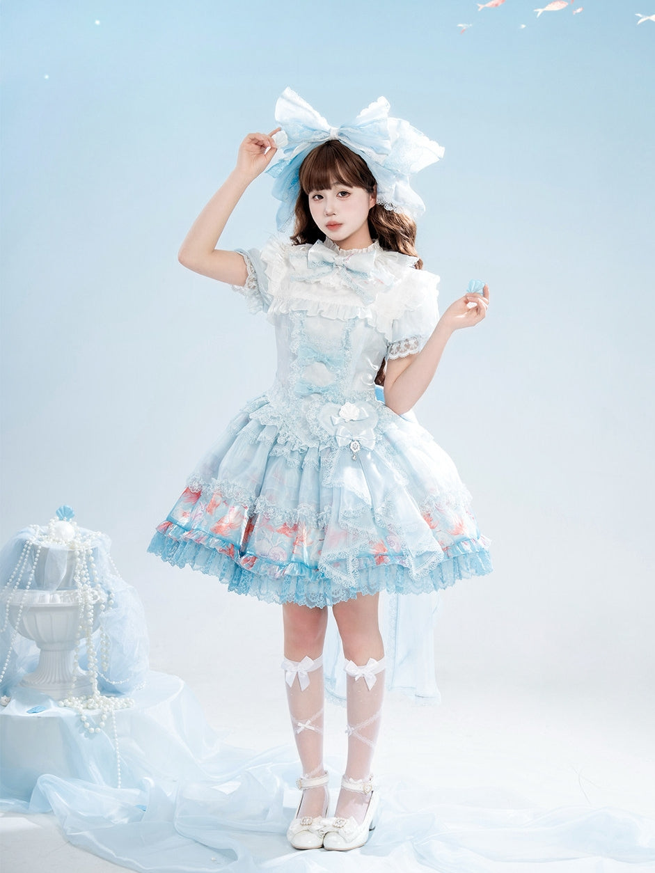 Summer Love Song Lolita OP Dress