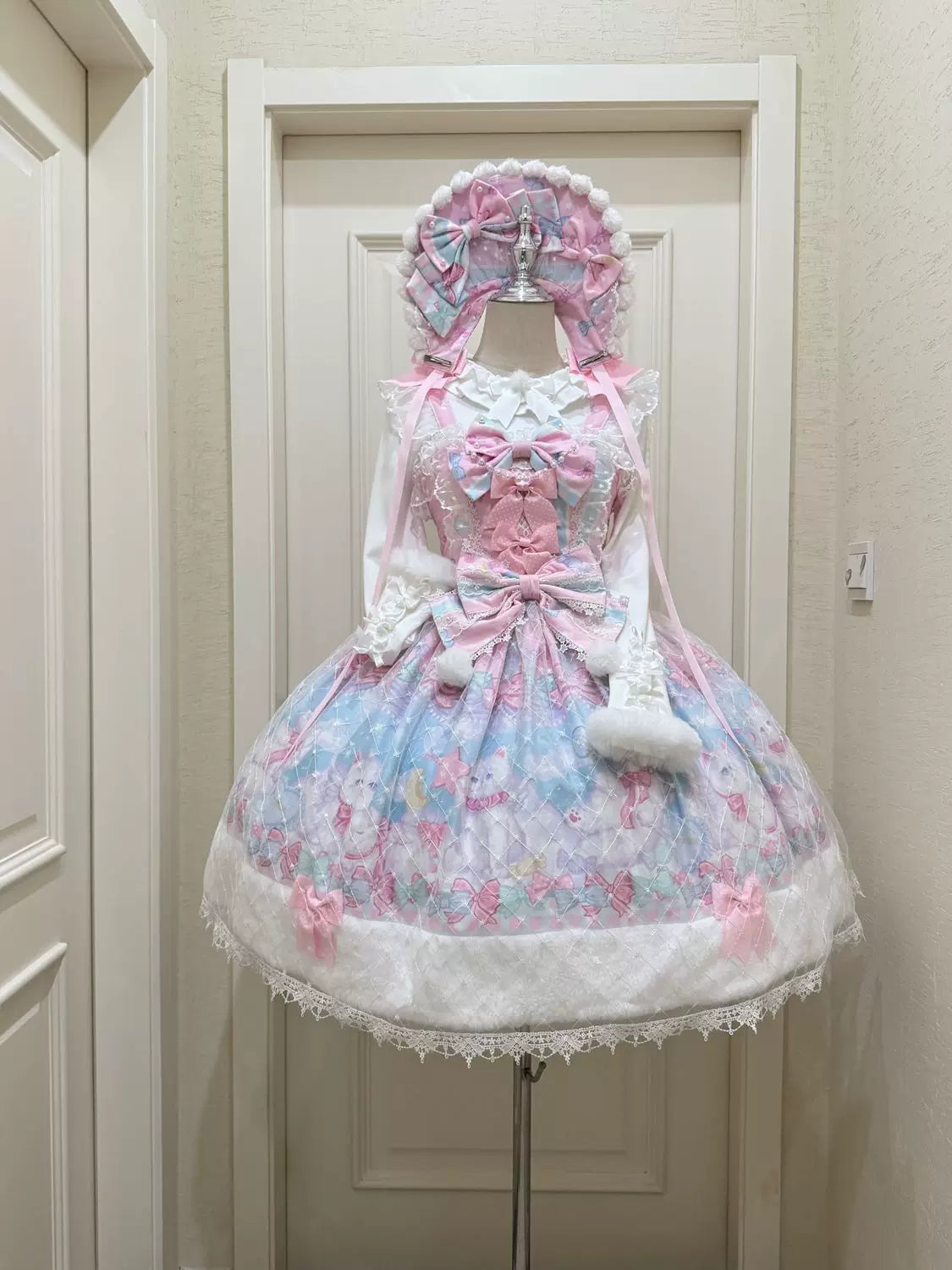 Candy Marie Cat Sweet Lolita JSK Suspender Dress