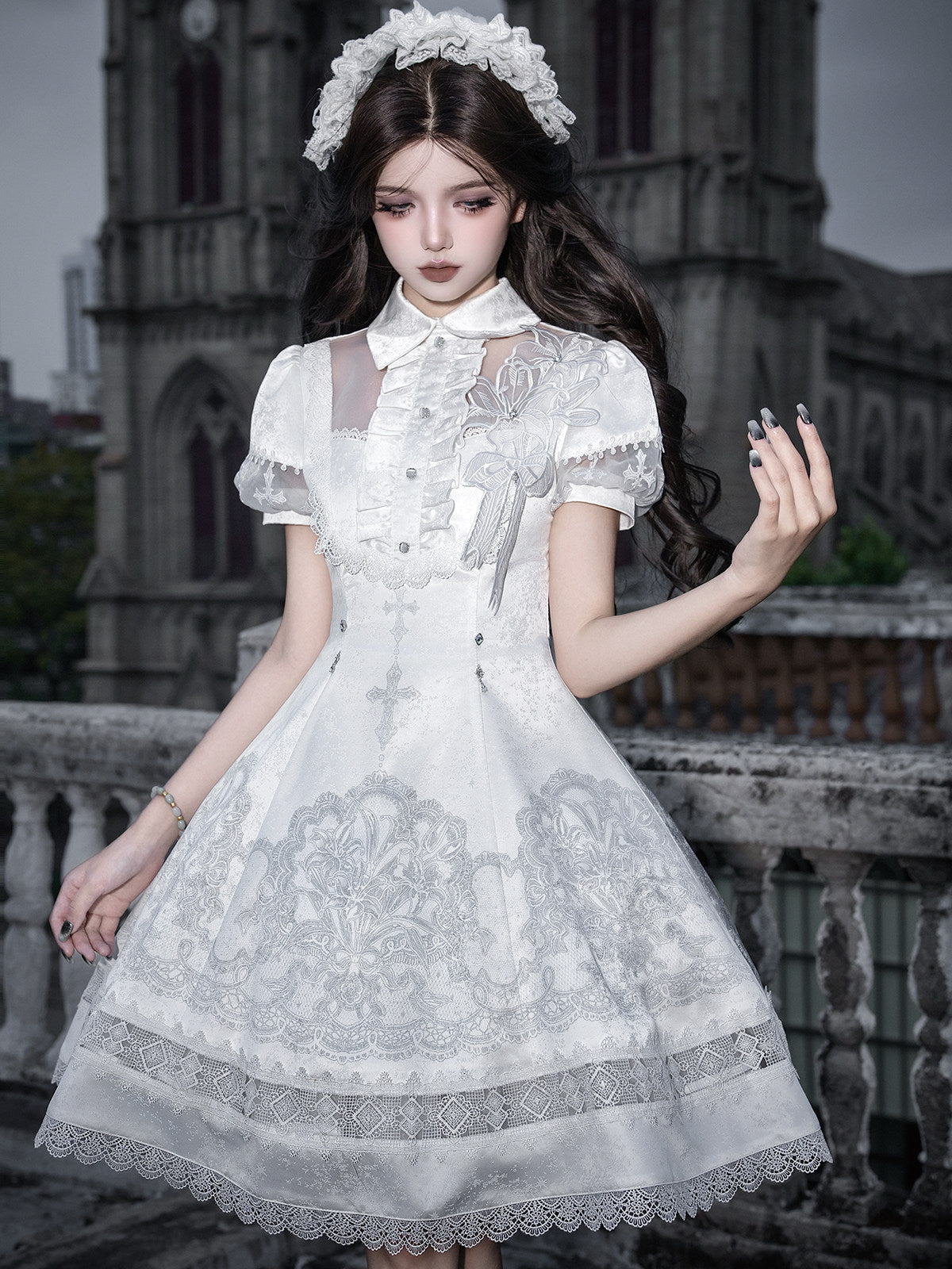 Lace Lily Lolita Classic OP Set