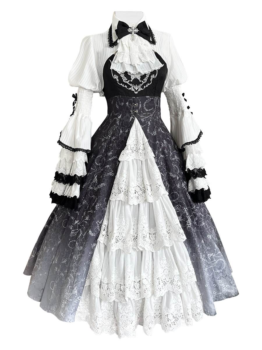 Lolita Vintage Lace Princess Dress LC1003