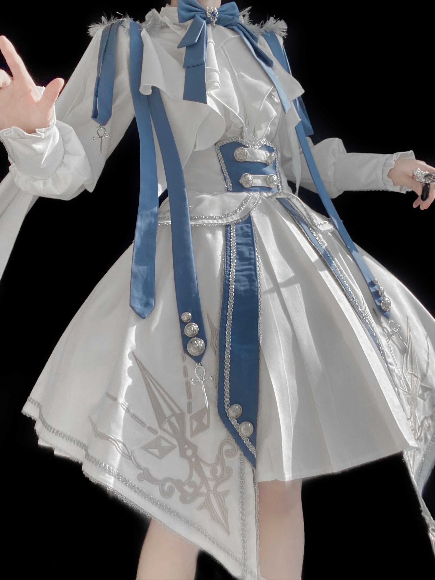 Lolita Starlight Knight Military Ouji Set LO1001