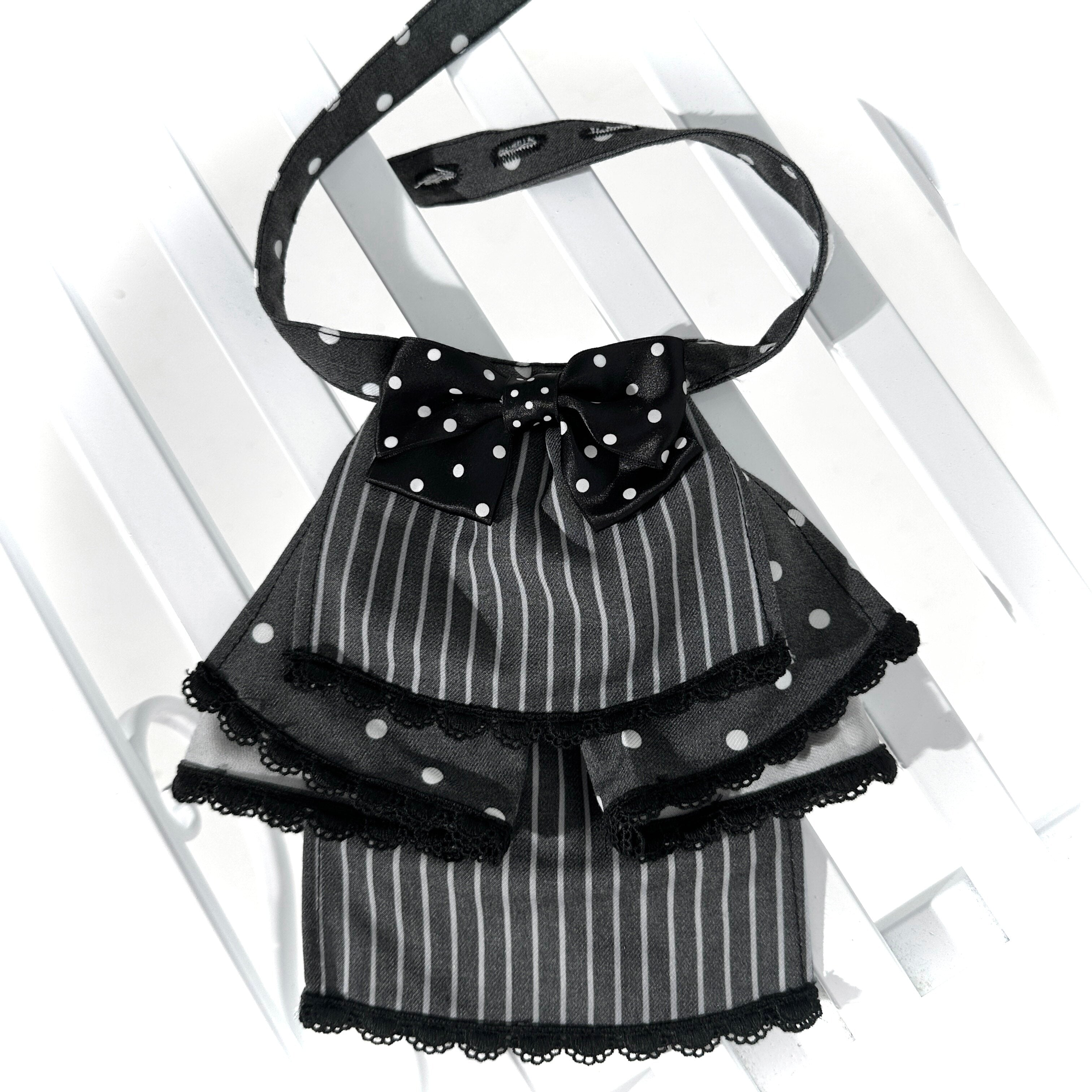 New Century Princess Grey Black Lolita Accessories Set