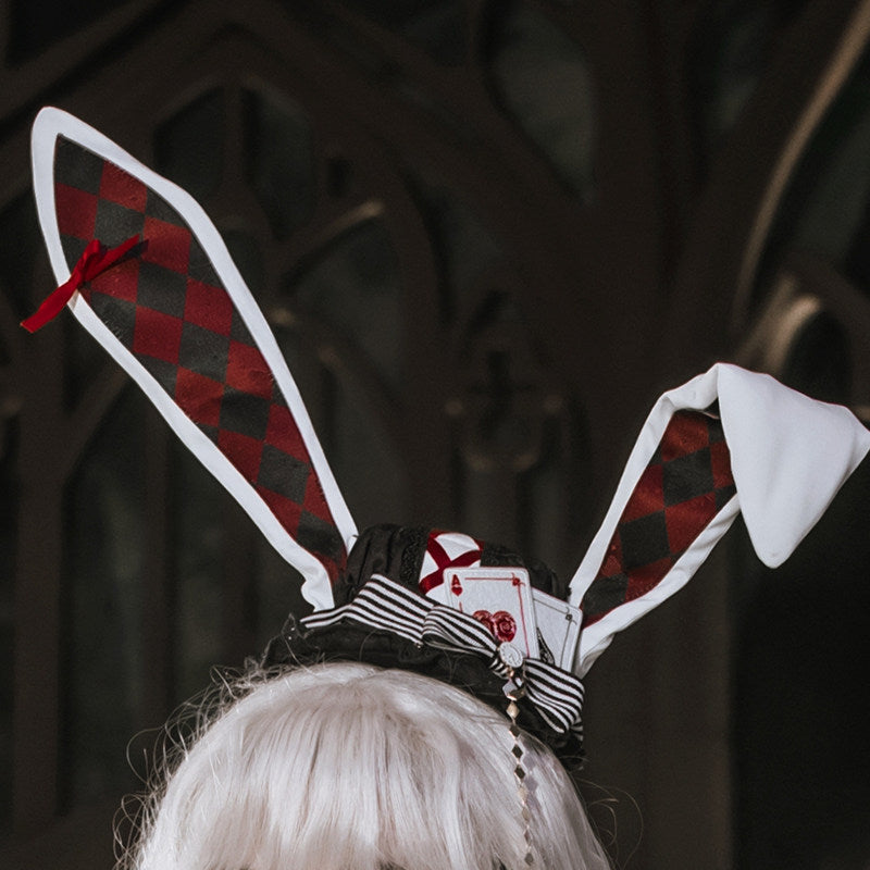 Alice Lolita Black & Red OP Dress