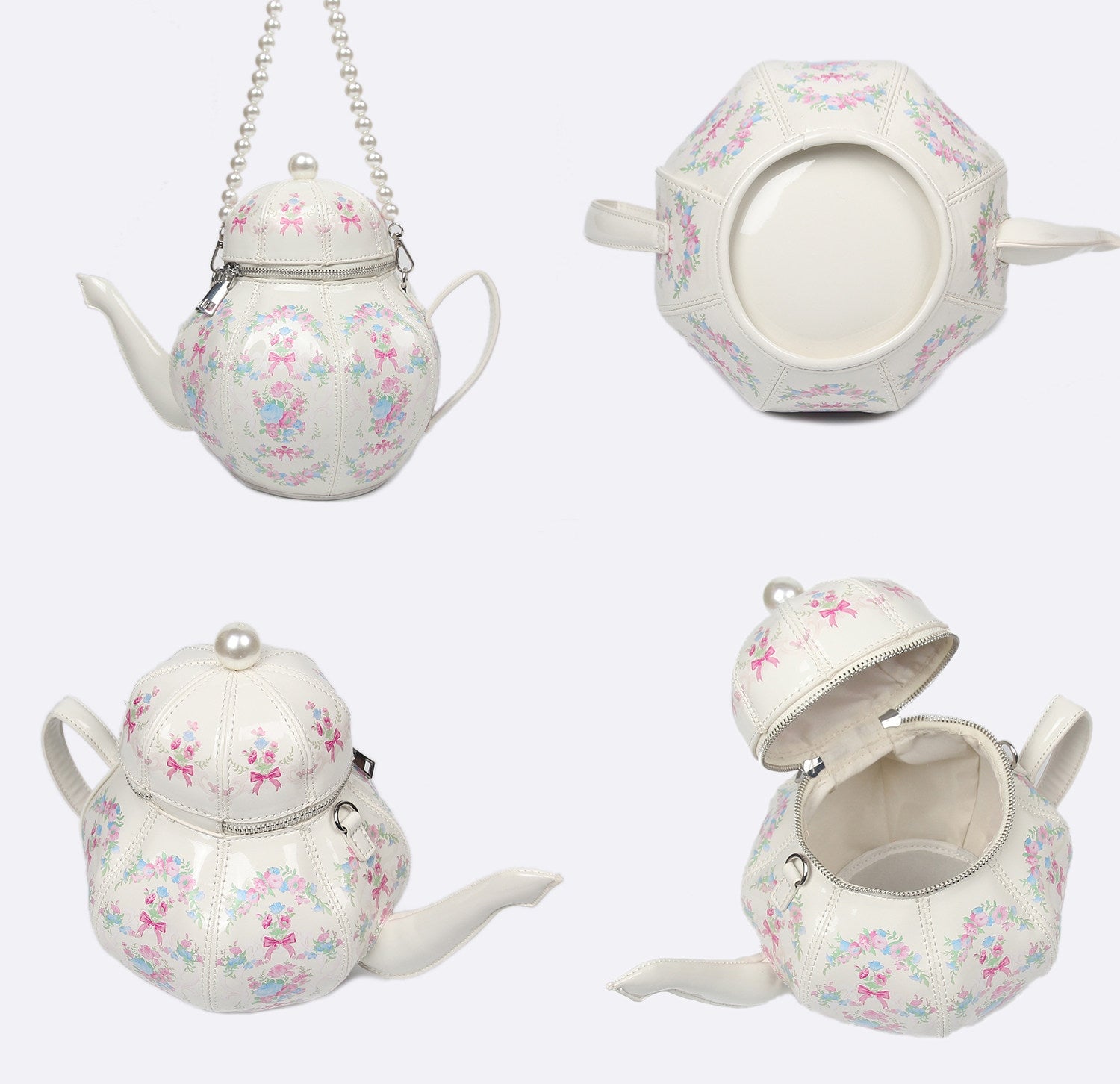 Novelty Teapot Hand‑Held Lolita Crossbody Bag