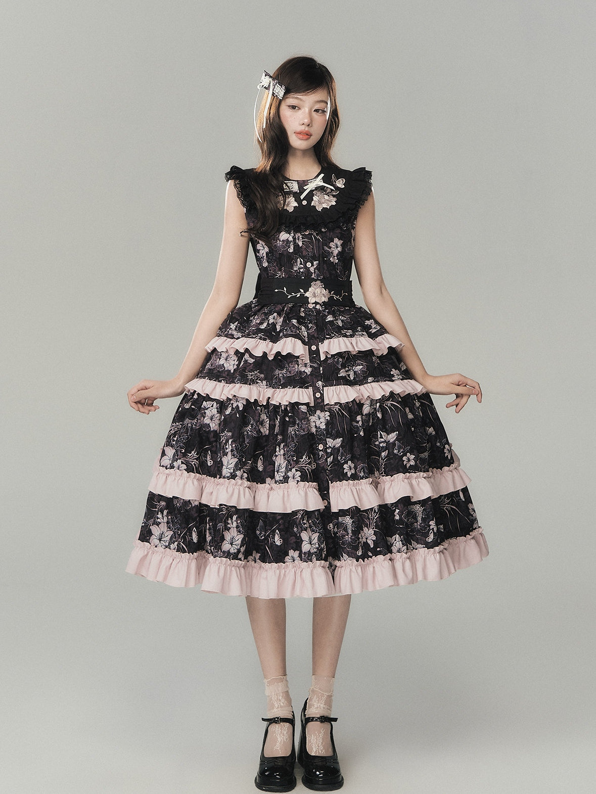 Star‑of‑Bethlehem Lily Japanese‑Style Classic Lolita JSK Dress