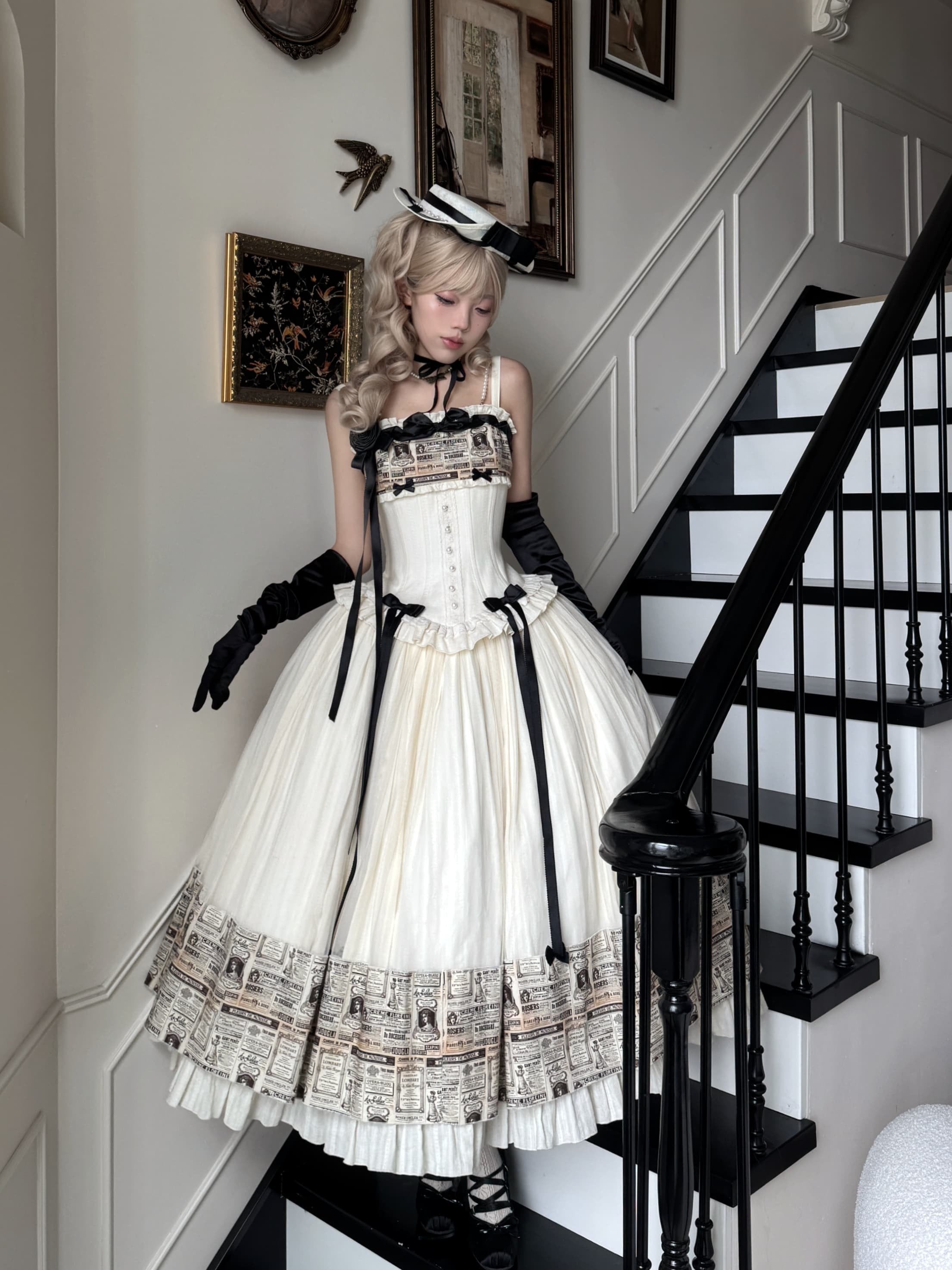 Letter from London Lolita Classic JSK Dress