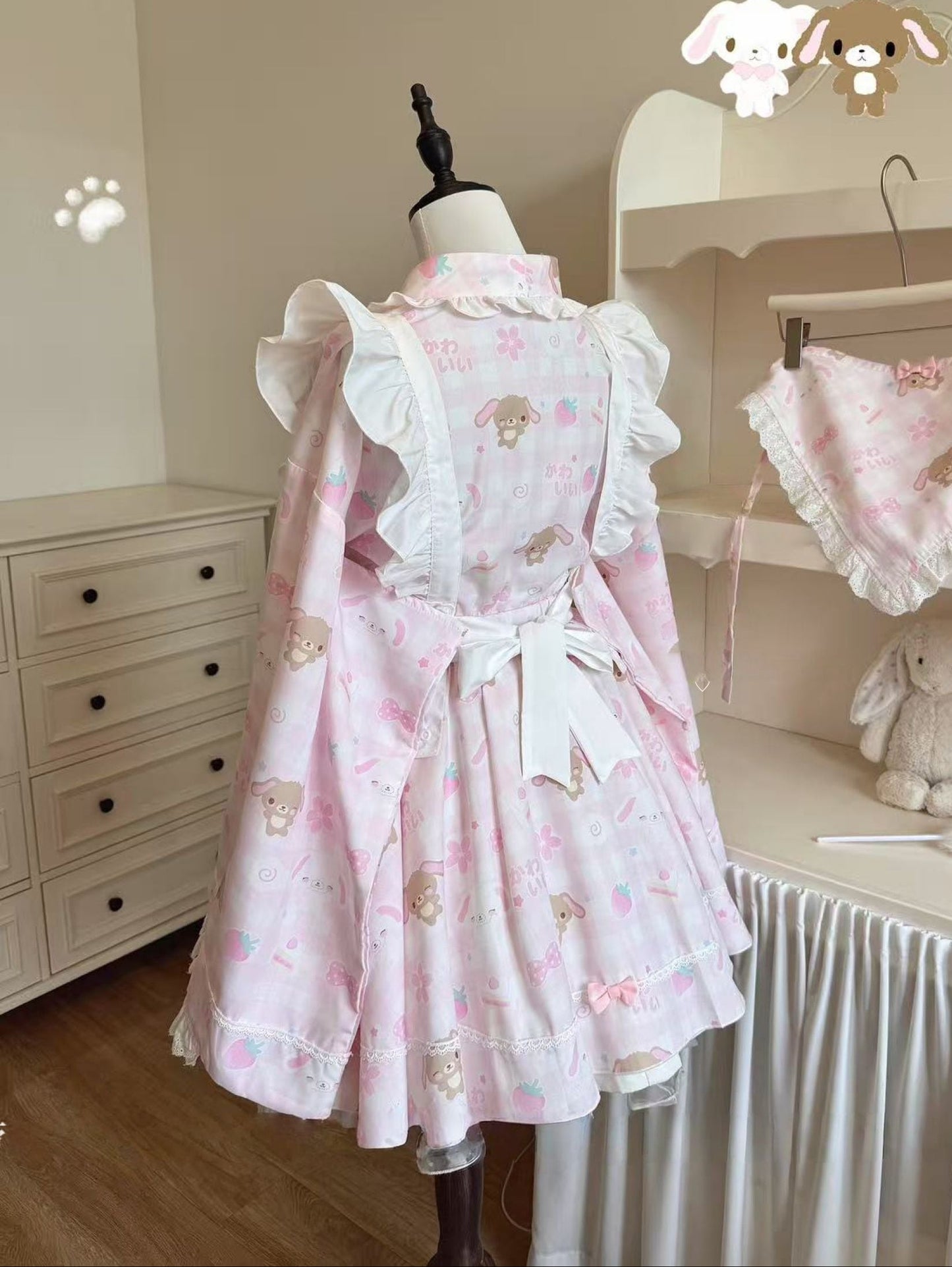 Lolita Cute Japanese-Style Maid Outfit LE1050