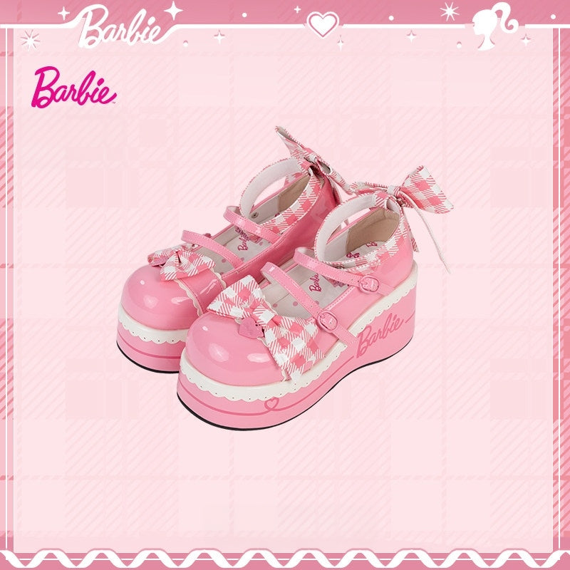 Dreamy Daydream x Barbie Collab Lolita Sweet Platform Shoes