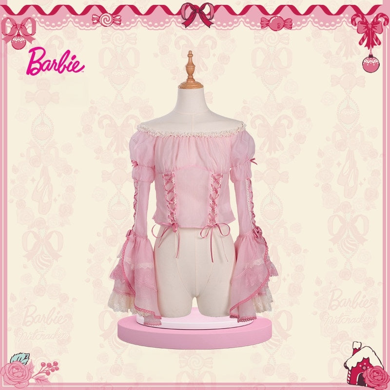 Nutcracker x Barbie Collab Original Lolita Elegant Overlay Tulle JSK Dress