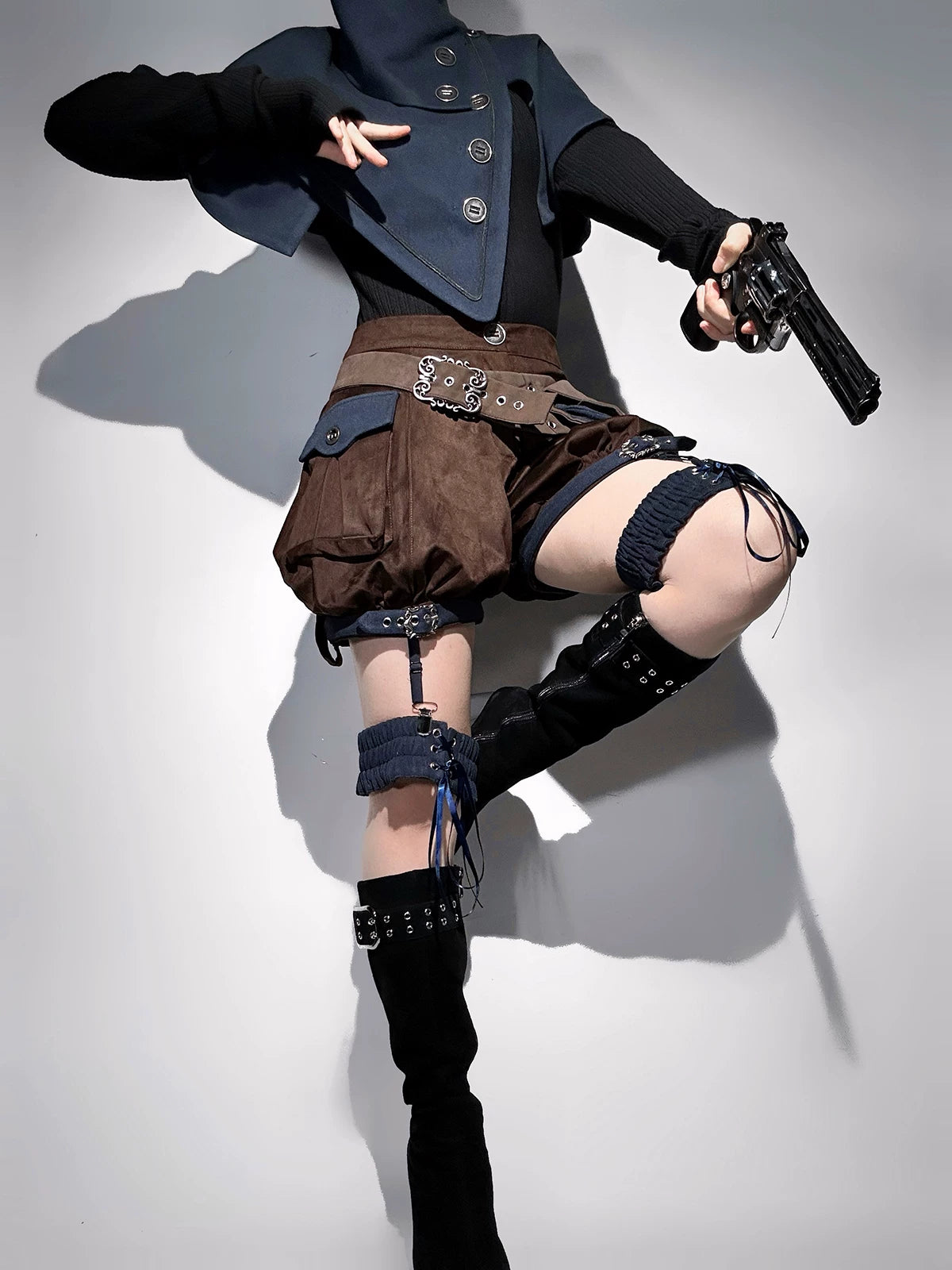 Headwind Falcon Prince Lolita Outfit Steampunk Full Set