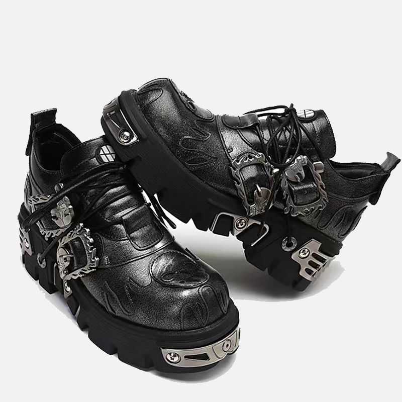 Lolita Gothic Punk Rock Shoes LE5001