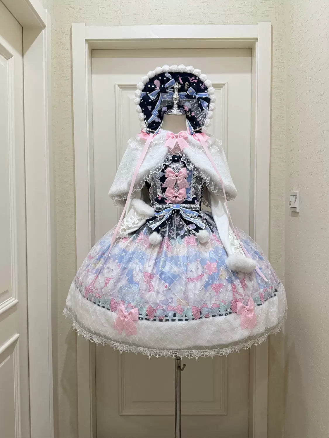 Candy Marie Cat Sweet Lolita JSK Suspender Dress