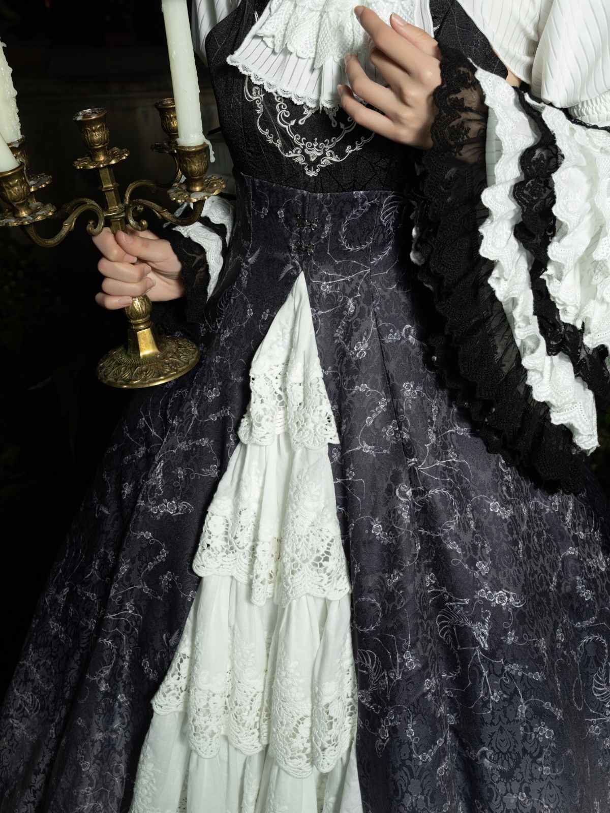 Lolita Vintage Lace Princess Dress LC1003