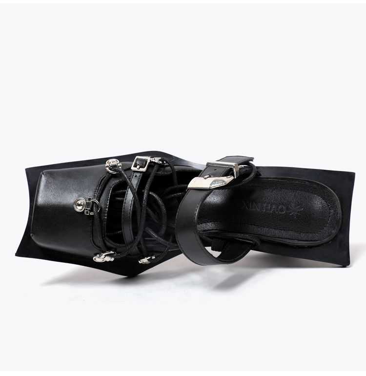 Lolita punk dark style high heels LE5025
