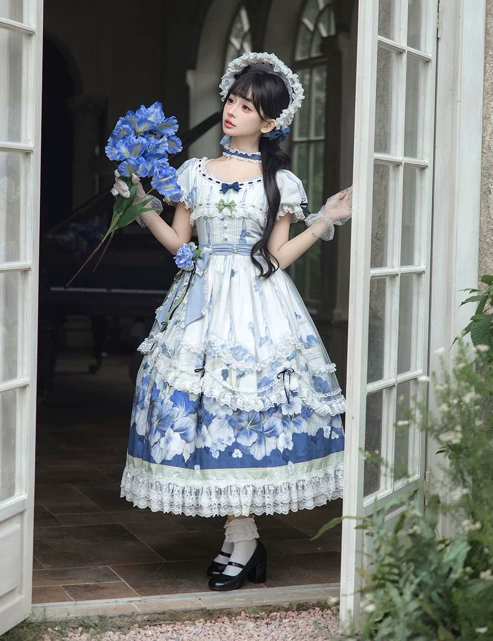 Blue Kite Lolita JSK Dress and Accessories Series