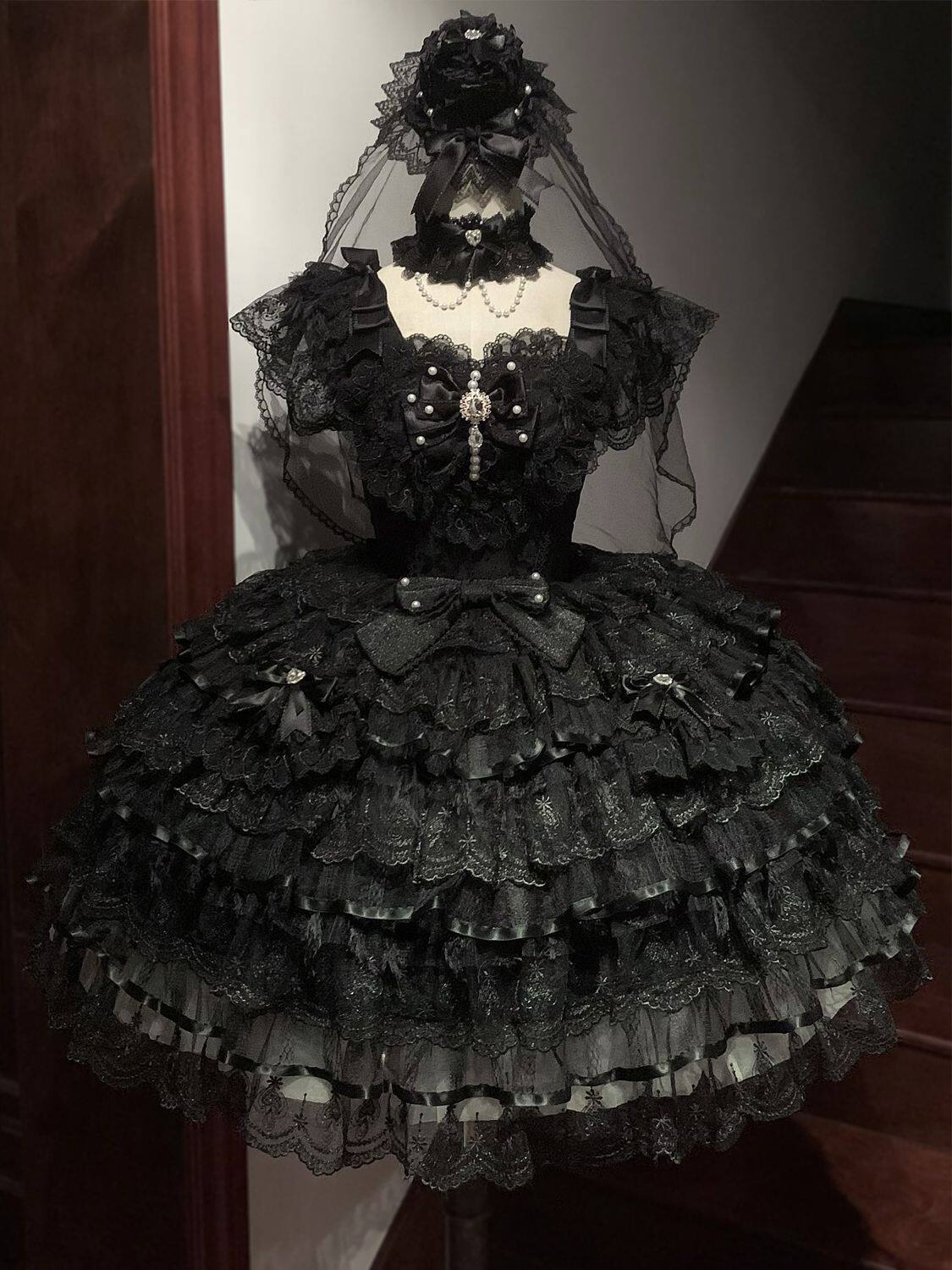 Ballad of Feathers Lolita JSK Dress