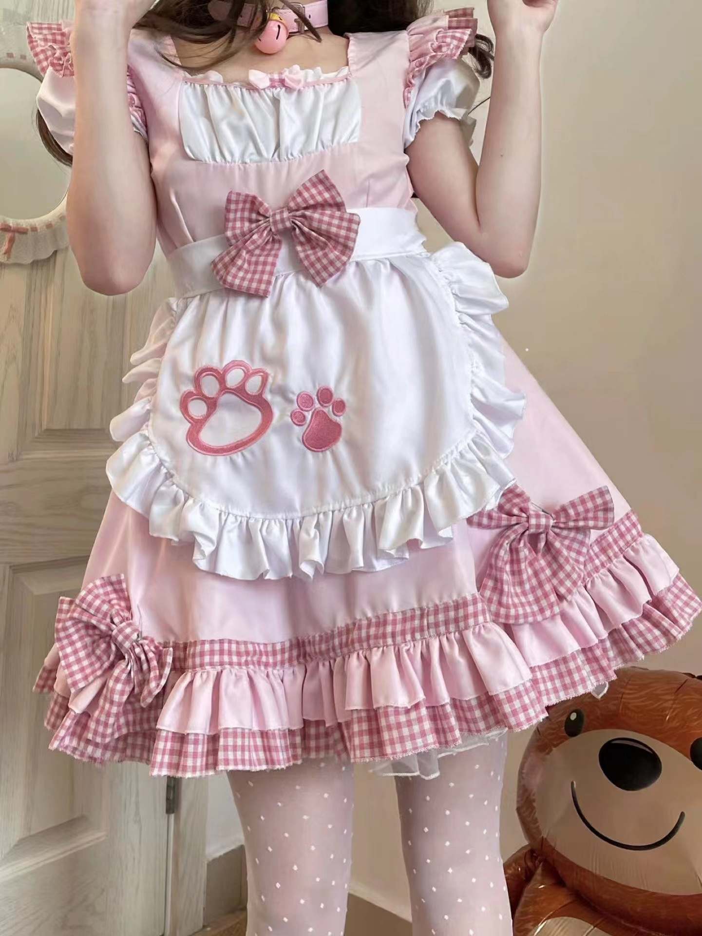 Lolita Kawaii Maid Dress LE1053