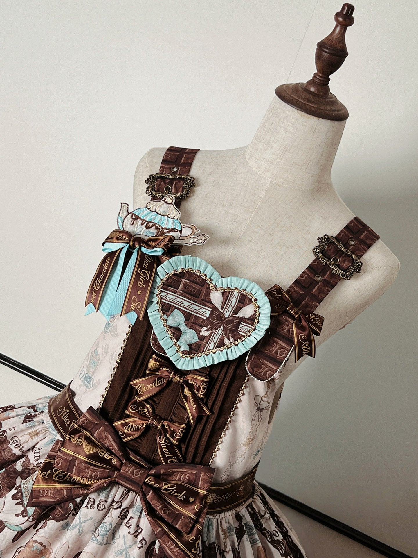 Bear Cocoa Doll-like Lolita Suspender Dress