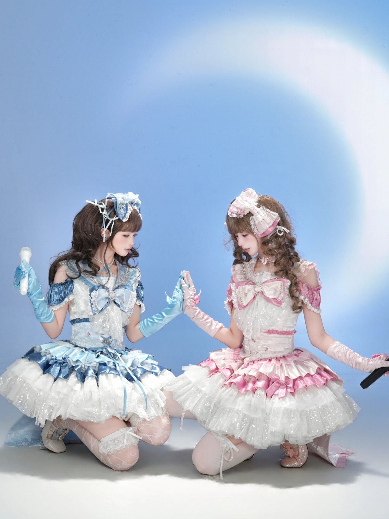 Morning Star Magical Girl Lolita Idol Costume Outfit Set