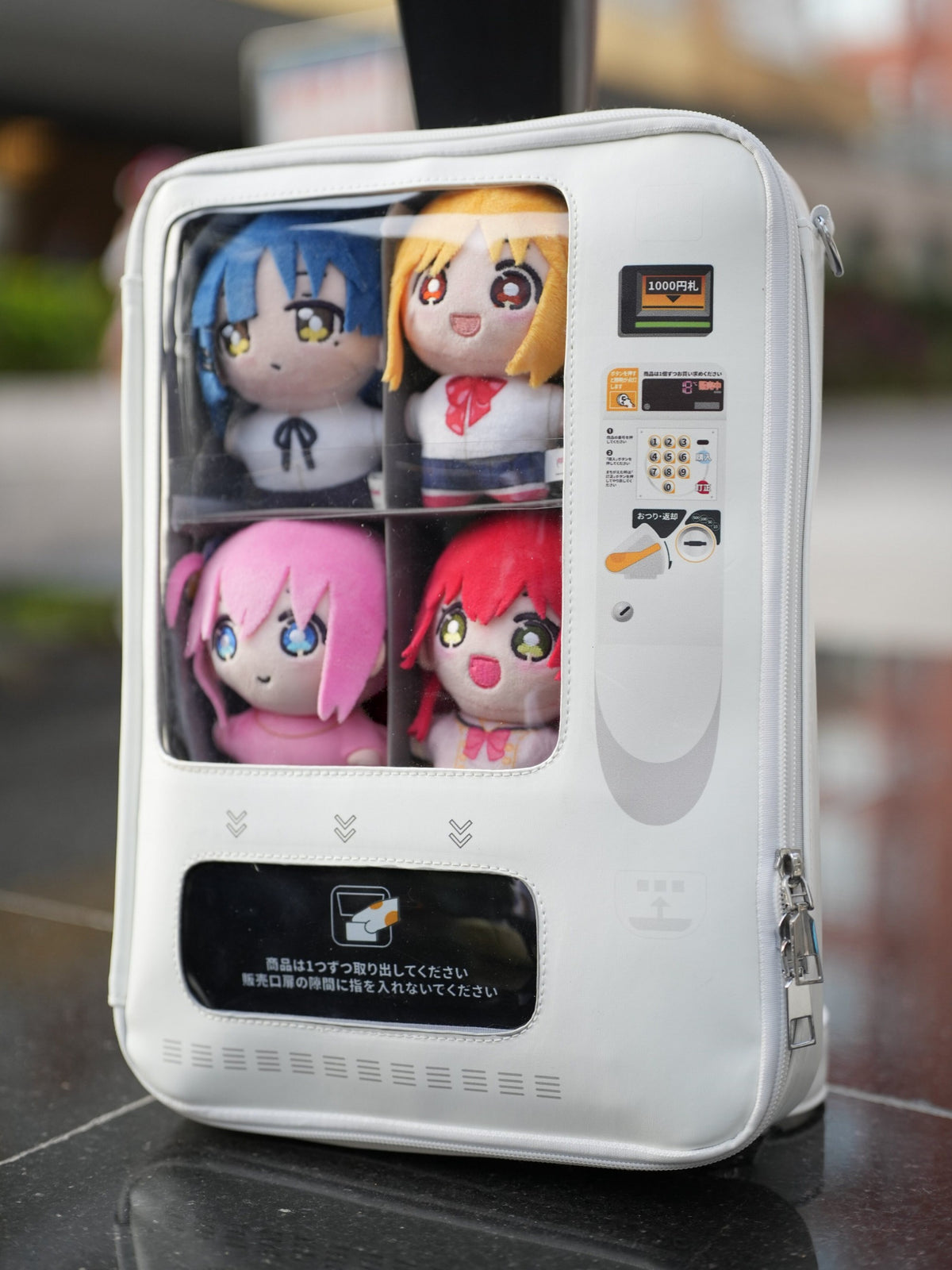 Vending‑Machine Style Dual‑Use Ita‑Bag & Doll Carrier Backpack