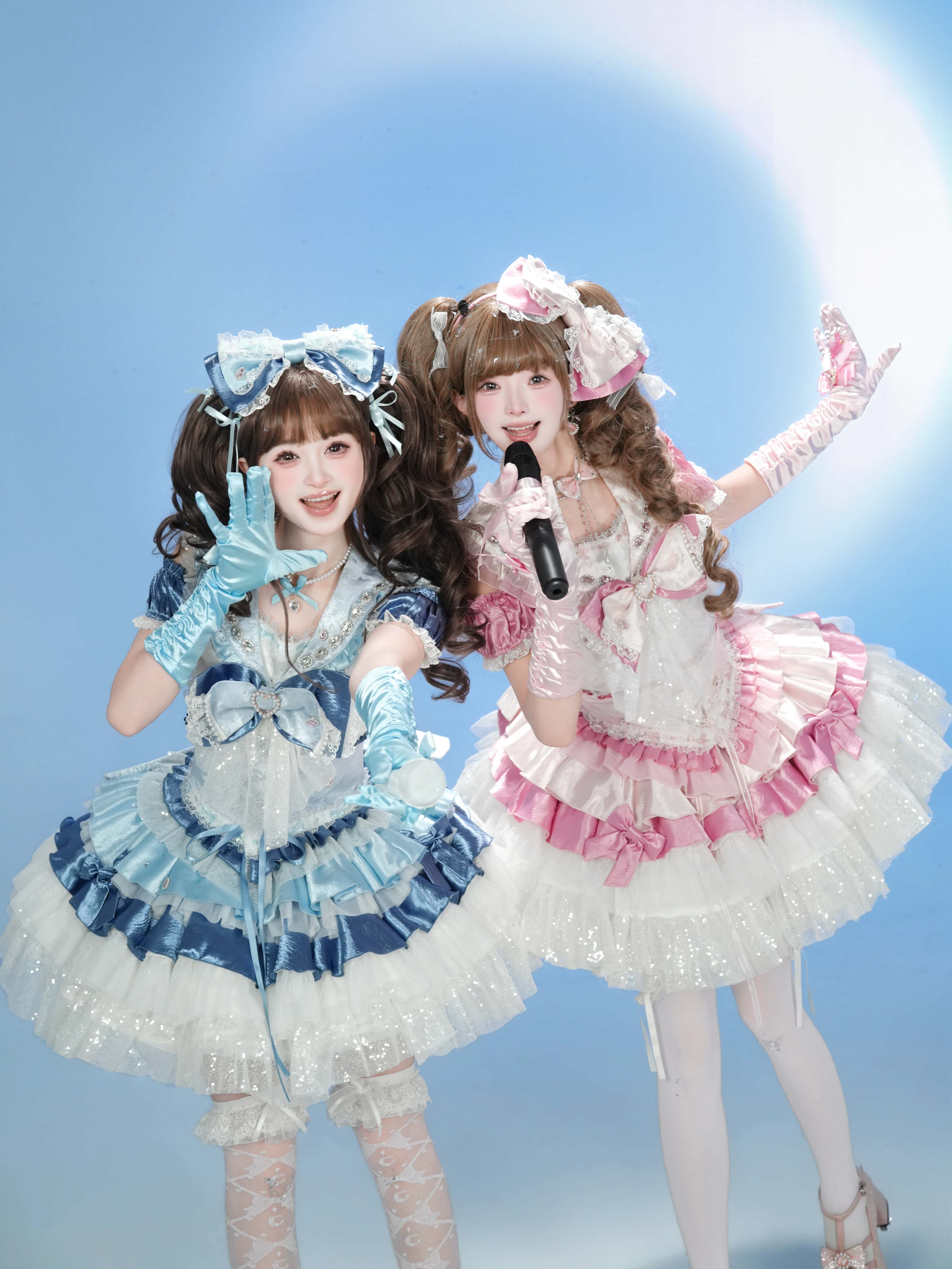 Morning Star Magical Girl Lolita Idol Costume Outfit Set