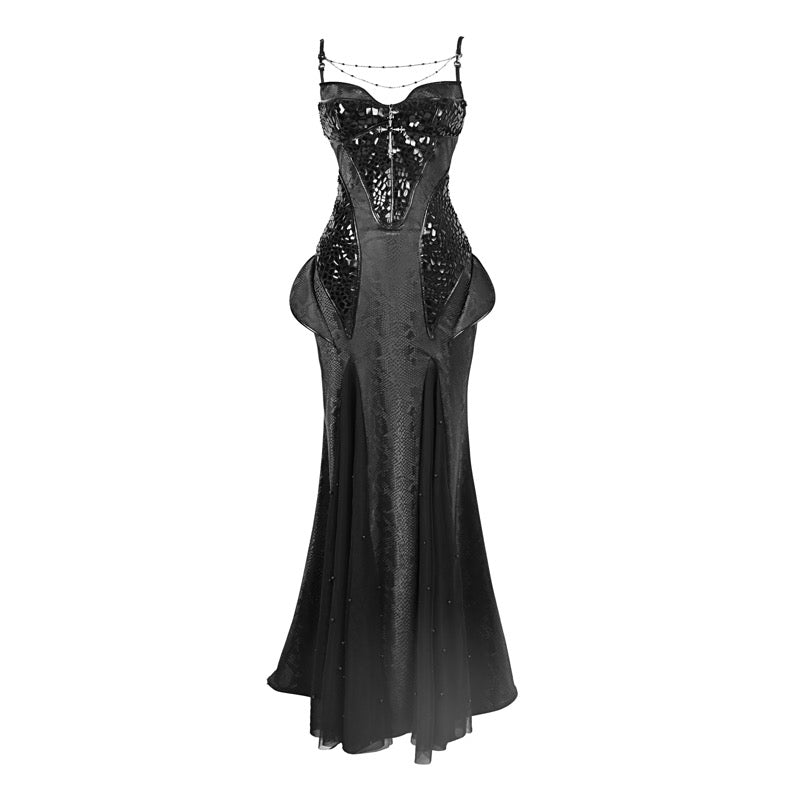 Lolita Dark Style Gothic Dress LG1048